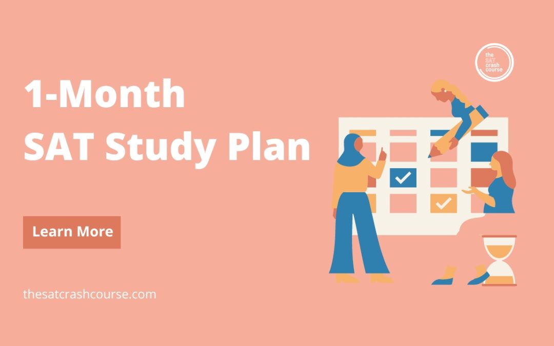 1-Month SAT Study Plan